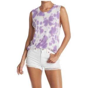 Abound Purple ribbed Tank Top